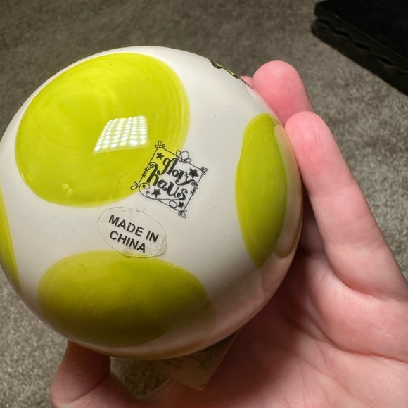 NWT Glory Haus sea turtle ball ornament with Ethan customization - Picture 9 of 13